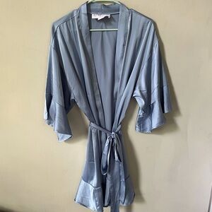 Birdy Grey Satin Kenny Robe